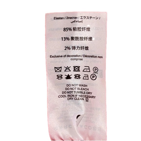 SOLD Marc Jacobs The Cropped Cardigan with Button Placket & Side White Lettering - Picture 15 of 16